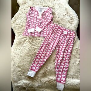 Roller Rabbit Kids Hathi Pajamas Size 2T